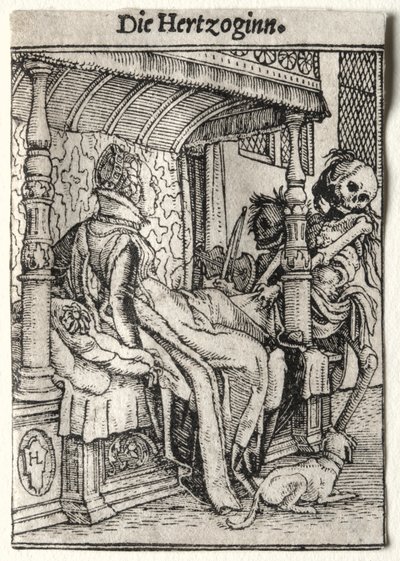 Totentanz: Die Herzogin von Hans Holbein