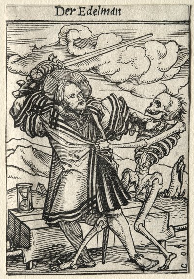 Totentanz: Der Edelmann von Hans Holbein