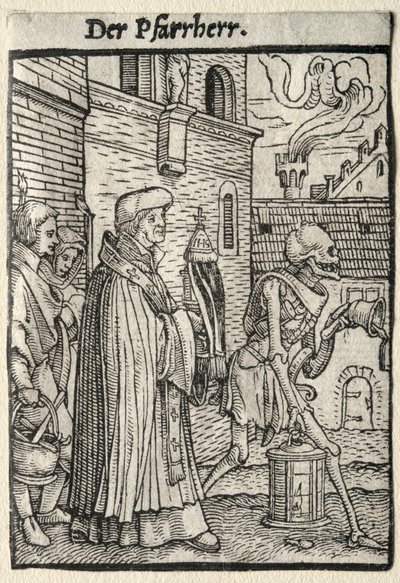 Totentanz: Der Pastor von Hans Holbein