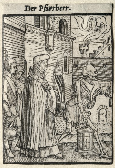 Totentanz: Der Pastor von Hans Holbein