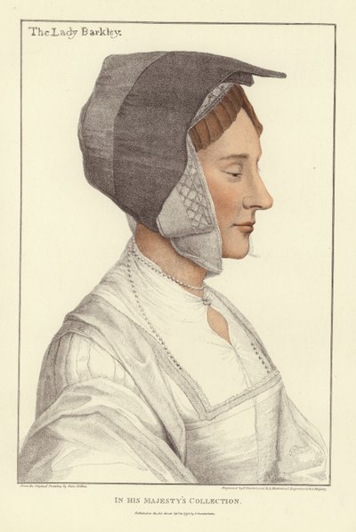 Anne Berkeley, Baroness Berkeley von Hans Holbein der Jüngere