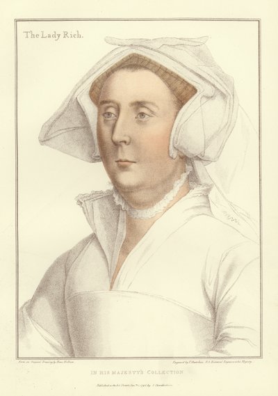 Elizbabeth, Lady Rich von Hans Holbein der Jüngere