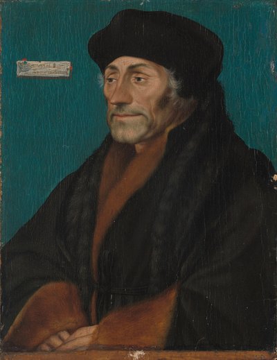 Erasmus von Rotterdam (1466-1536) von Hans Holbein der Jüngere