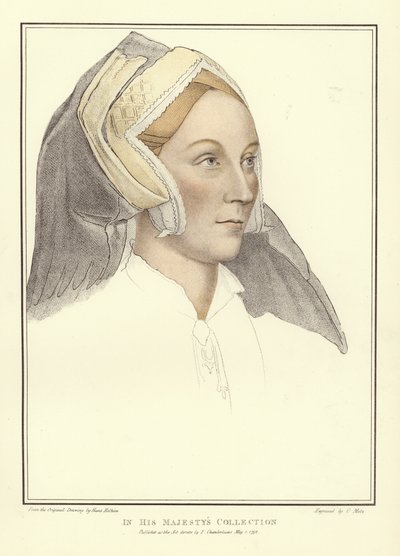 Margaret, Lady Elyot von Hans Holbein der Jüngere