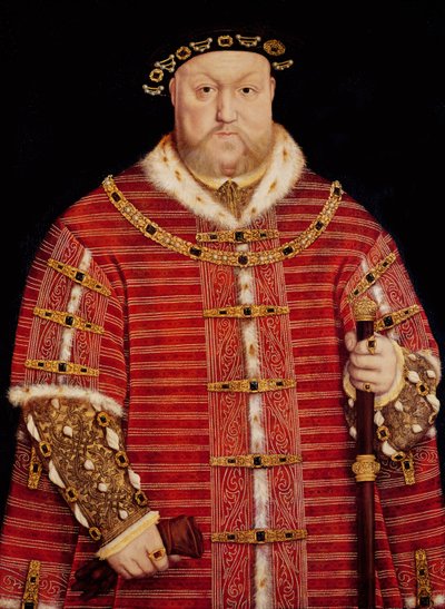 Porträt von Heinrich VIII von Hans Holbein der Jüngere