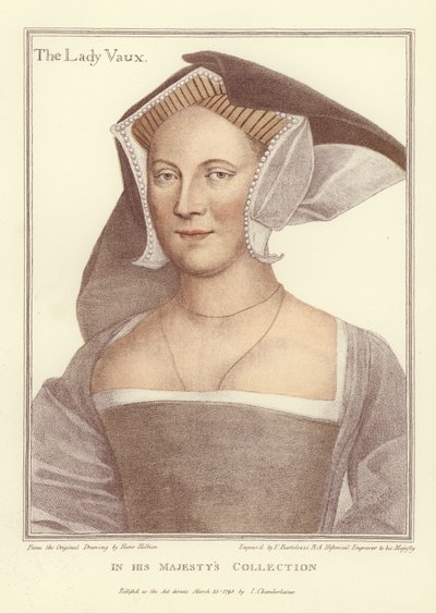 Lady Vaux von Hans Holbein der Jüngere