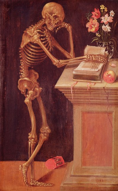 Vanitas, 1543 von Hans Holbein der Jüngere