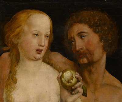 Adam und Eva, 1517 von Hans Holbein der Jüngere