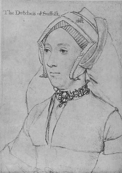 Catherine Willoughby, ca. 1532-1543 von Hans Holbein der Jüngere