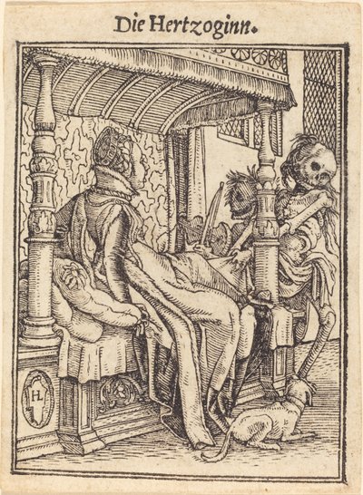 Die Herzogin von Hans Holbein der Jüngere