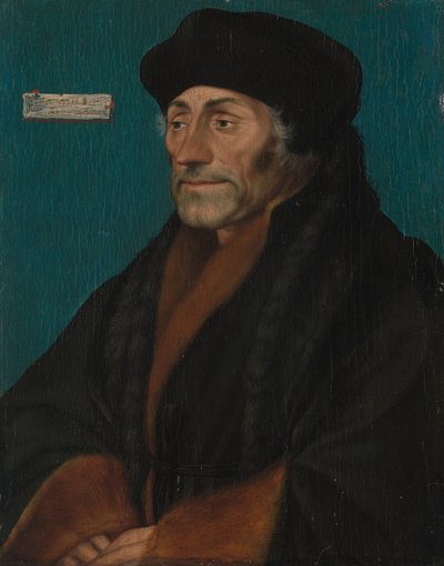 Erasmus von Rotterdam, ca. 1532 von Hans Holbein der Jüngere