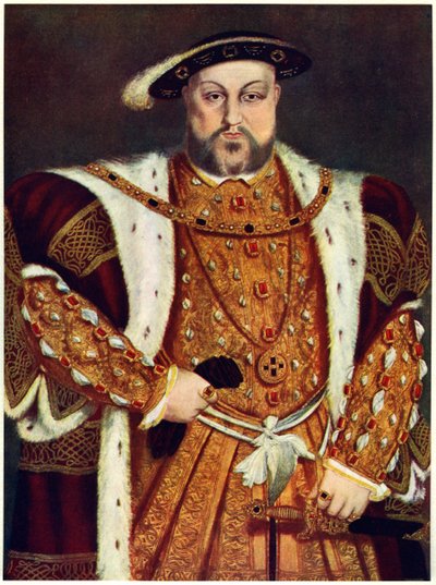 Heinrich VIII., um 1517-1540 von Hans Holbein der Jüngere