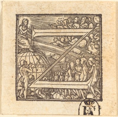 Buchstabe Z von Hans Holbein der Jüngere