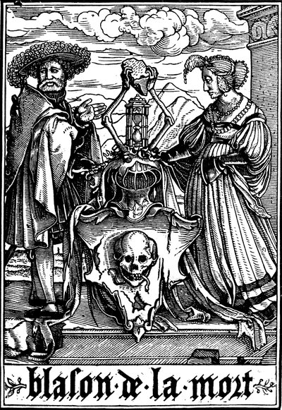 Die Waffen des Todes, 1538 von Hans Holbein der Jüngere