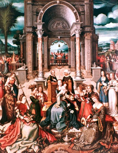 Der Brunnen des Lebens, ca. 1517-1543 von Hans Holbein der Jüngere