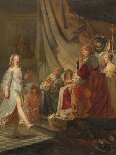 Salome tanzt für Herodes, ca. 1650 von Hans Horions