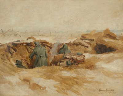 Schützengraben von Hans Larwin