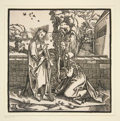Christus und die Magdalena von Hans Leonard Schaufelein
