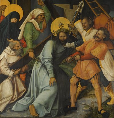 Christus trägt das Kreuz von Hans Leonhard Schäufelein
