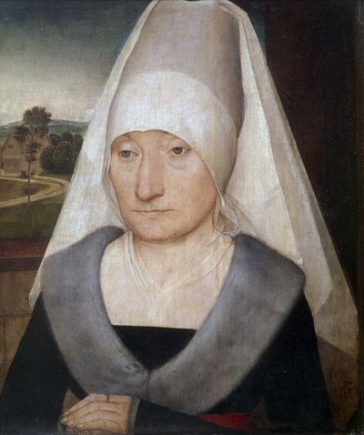 Eine ältere Dame von Hans Memling