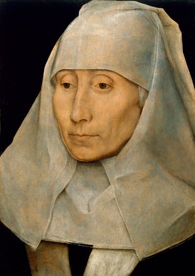 Porträt einer alten Frau, 1468-70 von Hans Memling