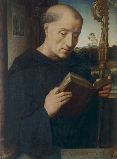 St. Benedikt, 1487 von Hans Memling