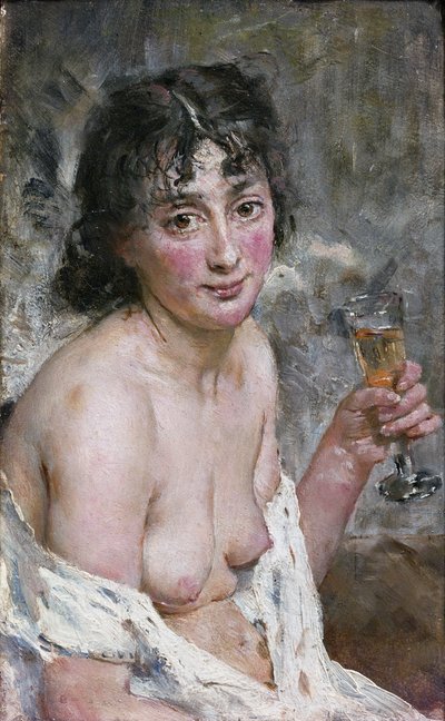 Champagner-Mädchen von Hans Olaf Heyerdahl