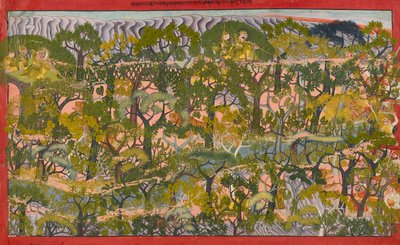 Maharao Umed Singh auf Tigerjagd von Hans Raj Joshi