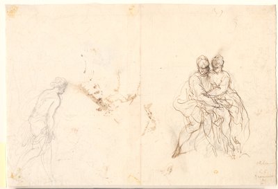 Studie verschiedener Figuren von Hans Rottenhammer