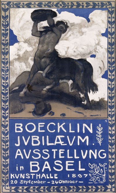 Böcklin Jubiläum, 1897 von Hans Sandreuter