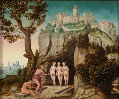 Das Urteil des Paris, ca. 1540-60 von Hans Schöpfer