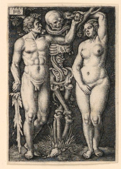 Adam und Eva von Hans Sebald Beham