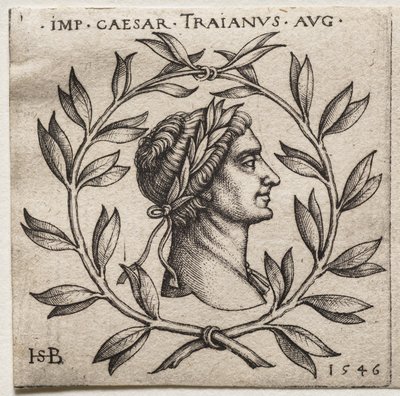 Büste von Kaiser Trajan von Hans Sebald Beham