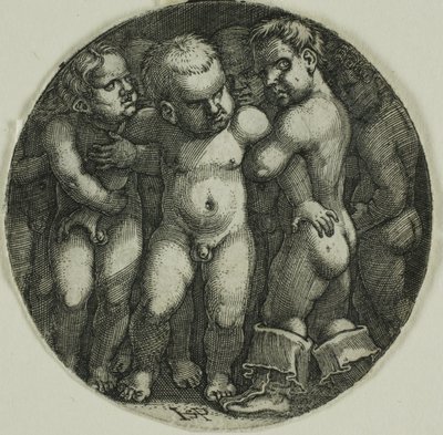 Acht Jungen von Hans Sebald Beham