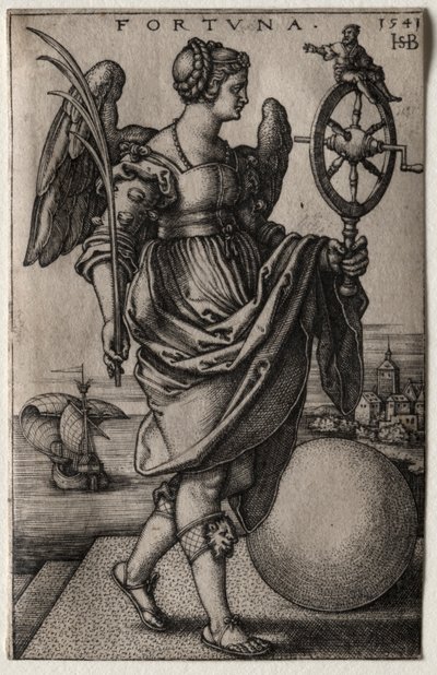 Fortuna, 1541 von Hans Sebald Beham