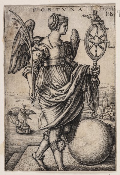 Glück (Fortuna) von Hans Sebald Beham