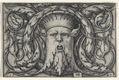 Mascaron, 1543 von Hans Sebald Beham