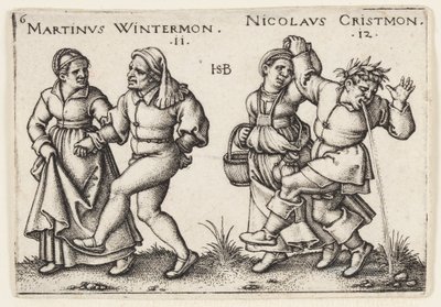 November und Dezember von Hans Sebald Beham