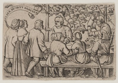 Bauernfest von Hans Sebald Beham