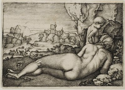 Buße des heiligen Johannes Chrysostomus von Hans Sebald Beham