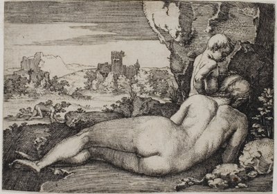 Buße des Heiligen Johannes Chrysostomus von Hans Sebald Beham
