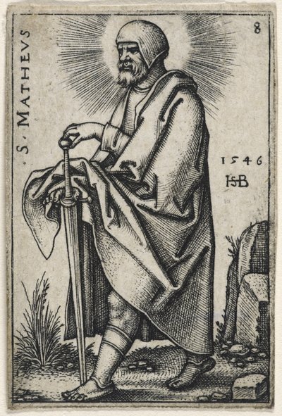 Heiliger Matthäus, 1541-46 von Hans Sebald Beham