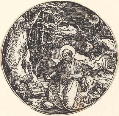 Heiliger Hieronymus in Buße von Hans Springinklee