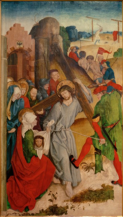Kreuztragung von Hans Strüb