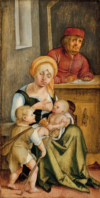 Maria Clopas und ihre Familie, 1515 von Hans Suess Kulmbach