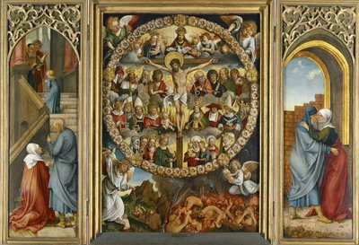 Triptychon des Rosenkranzes von Hans Suess Kulmbach von