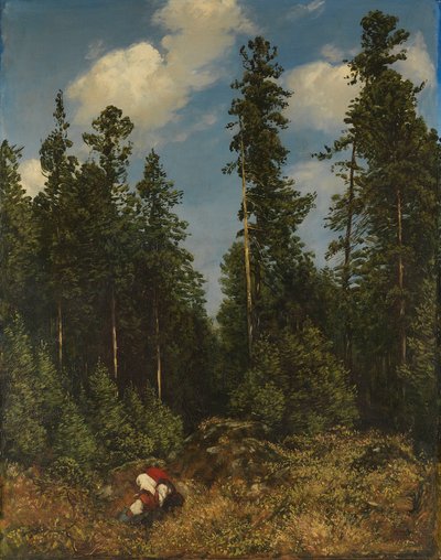 Schwarzwaldtannen von Hans Thoma