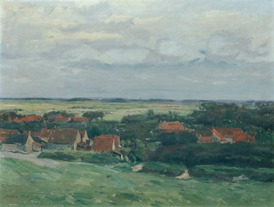 Holländische Landschaft von Hans Tichy