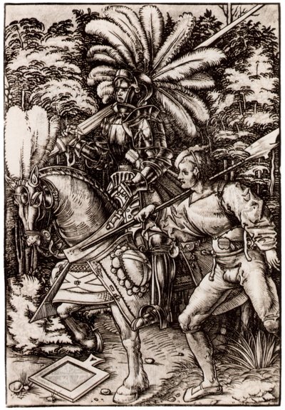 Ritter und Hellebardier von Hans Wechtlin