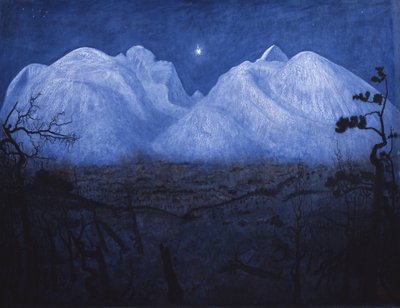 Winternächte in den Bergen von Harald Oscar Sohlberg